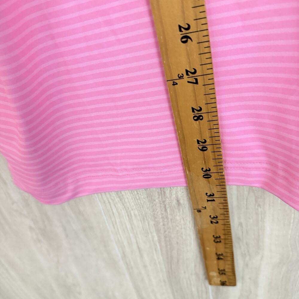 NWT Birdie Bound Polo Shirt Mens Large Ombre Pink Color Golf Casual Short Sleeve - Picture 6 of 11